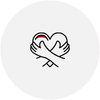 Heart icon: Belonging