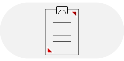 Paperwork icon: 96% Of our clients agreed their consultant understood the requirements of the role.